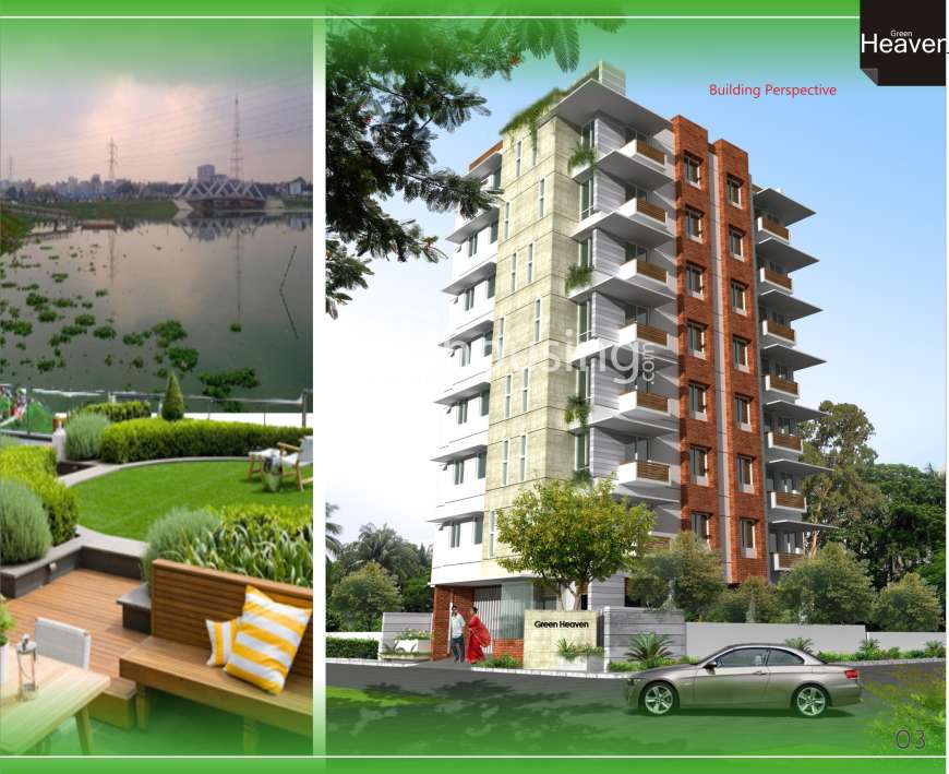 Green Heaven, Apartment/Flats at Moghbazar