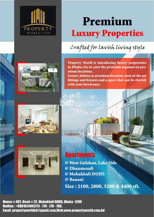 Premium Apartment for Sale, Apartment/Flats at Garden Road, Karwanbazar