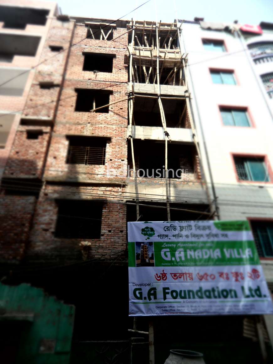 G.A Nadia Villa, Apartment/Flats at Mirpur 12