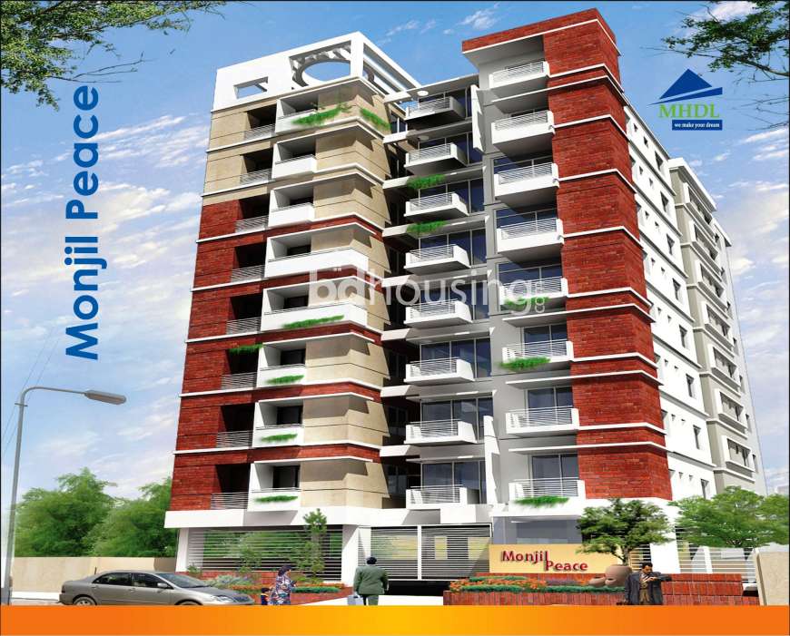 Monjil Peace, Apartment/Flats at Uttara