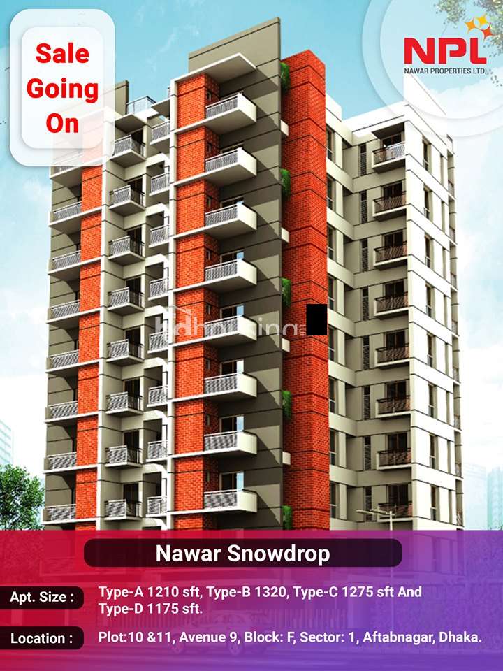 Nawar SnowDrop, Apartment/Flats at Aftab Nagar