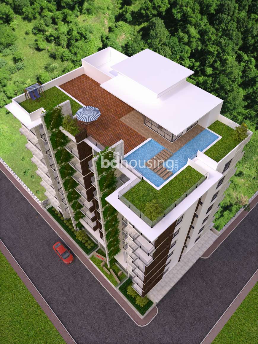 , Apartment/Flats at Bashundhara R/A