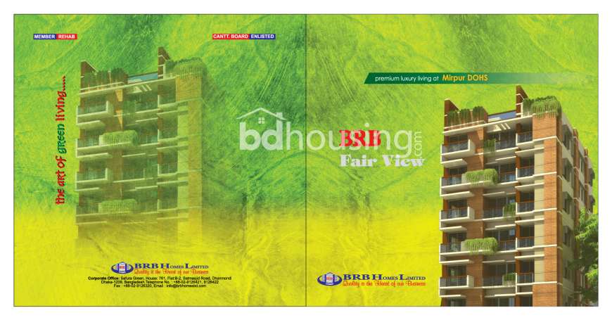 BRB Fair View, Apartment/Flats at Mirpur DOHS