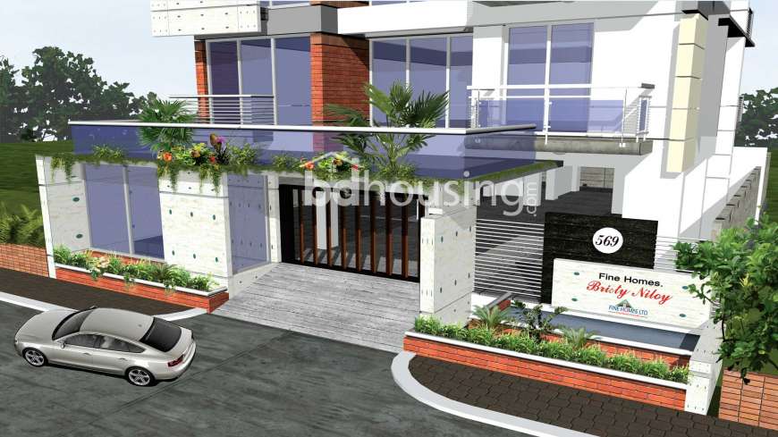 Fine Homes - BRISTY NILOY, Apartment/Flats at Bashundhara R/A