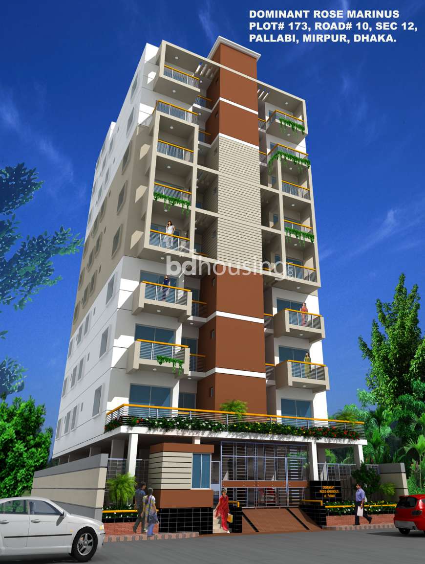 Dominant Rose Marinus, Apartment/Flats at Mirpur 12