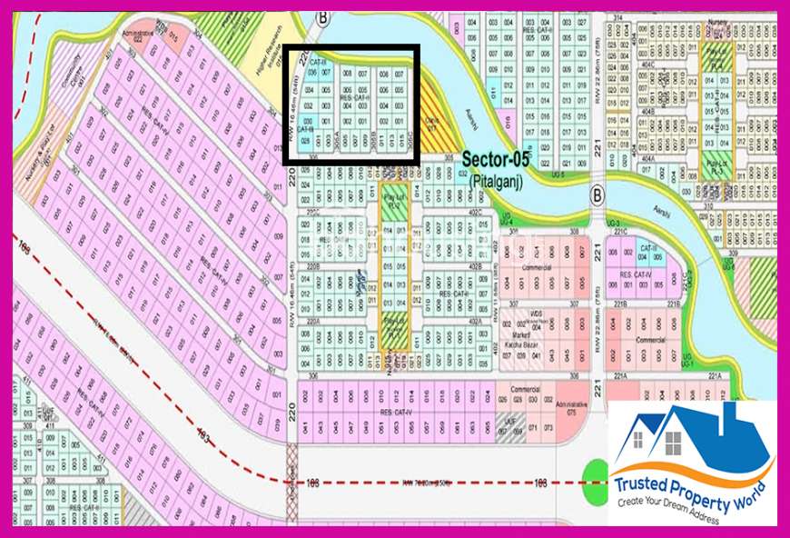 Purbachal New Town, Residential Plot at Purbachal