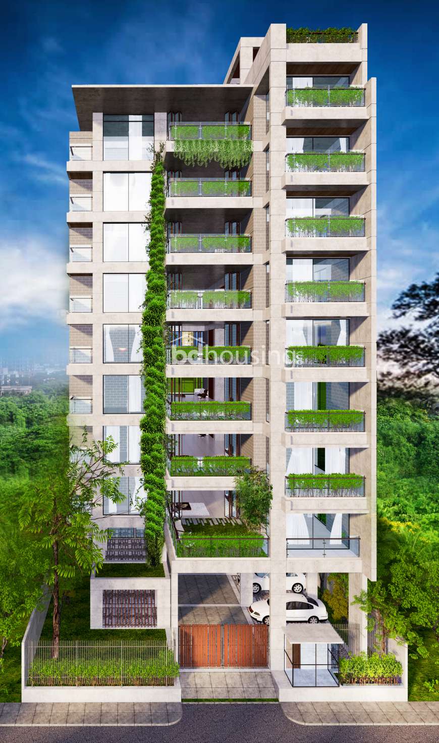 Landmark  Sofia Sky Garden, Apartment/Flats at Garden Road, Karwanbazar