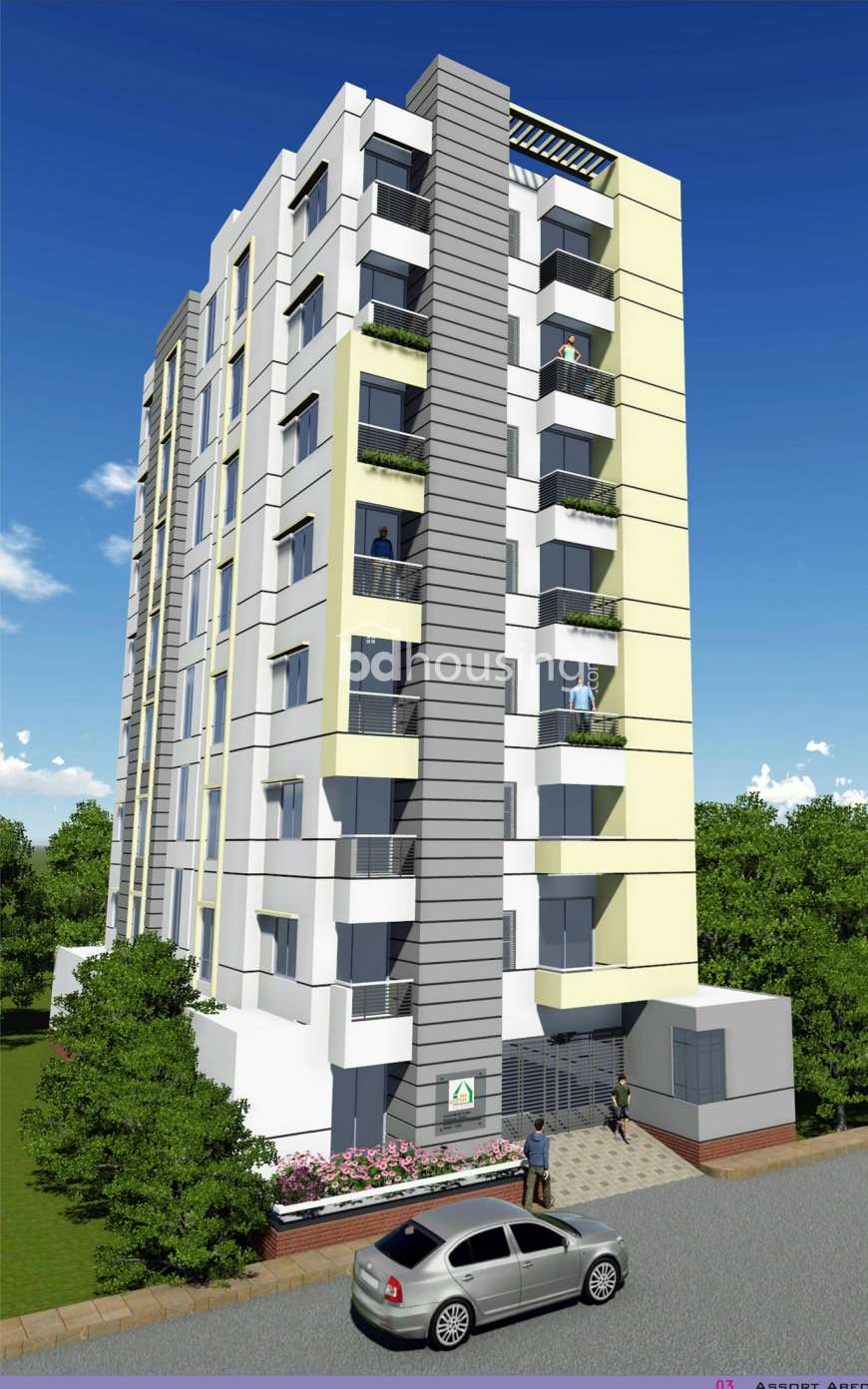 Assort Abeda Castle , Apartment/Flats at Dhanmondi