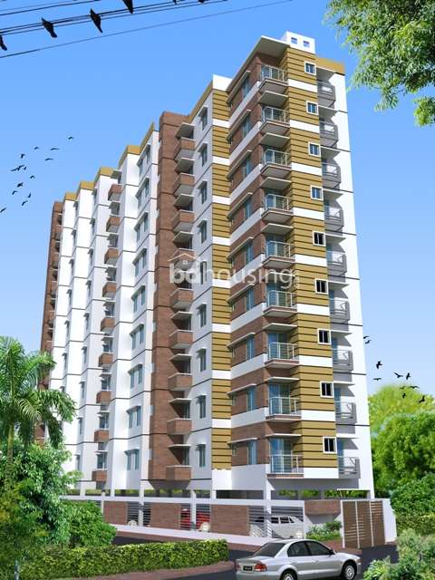 970sft 3 bed Apt @ Manikdi Bazar, Cantonment, Apartment/Flats at Cantonment