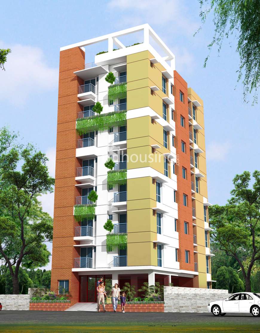 TASPIA MOHAMMADIA BHABAN, Apartment/Flats at Banasree