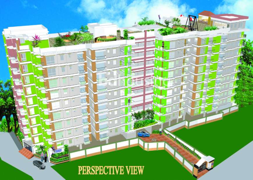 Natural Winter Garden, Apartment/Flats at Garden Road, Karwanbazar