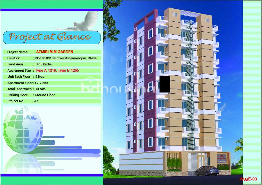 MM Garden (Azmiri Properties Development Ltd.), Apartment/Flats at Mohammadpur
