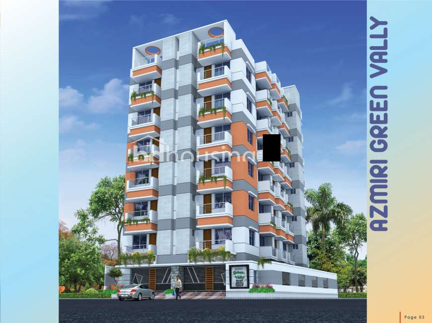 Green Vally  (Azmiri Properties Development Ltd), Apartment/Flats at Mohammadpur