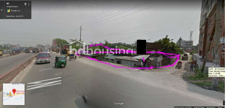 90 Shotok Personal Land Sale., Commercial Plot at Garden Road, Karwanbazar