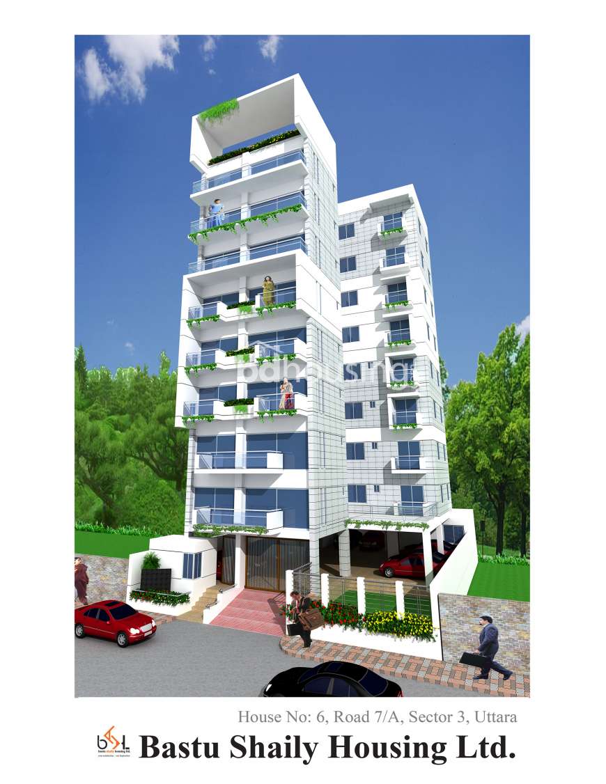 Bastu Shaily Momotaz Mohol, Apartment/Flats at Uttara