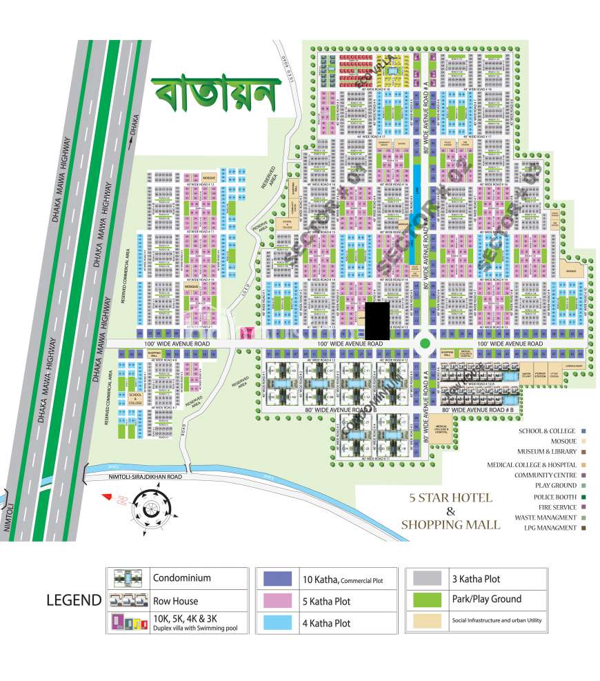 Batayon, Residential Plot at Keraniganj