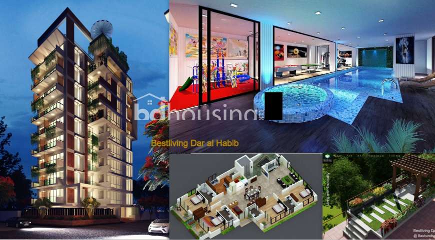 Bestliving Dar Al Habib, Apartment/Flats at Bashundhara R/A