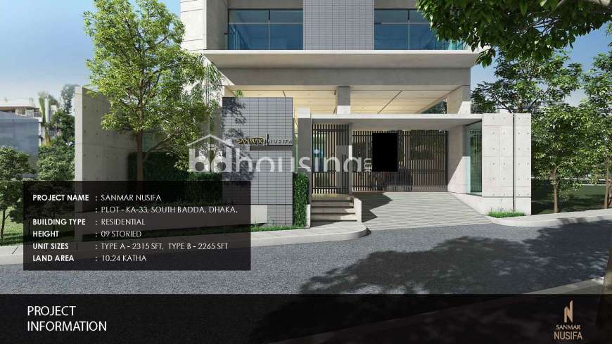 SANMAR NUSIFA., Apartment/Flats at Badda