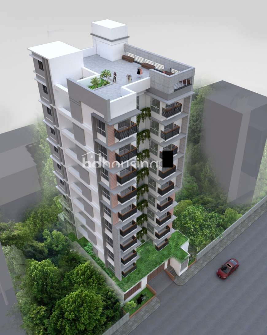 2020 sft single unit Apt. @ A Block., Apartment/Flats at Bashundhara R/A