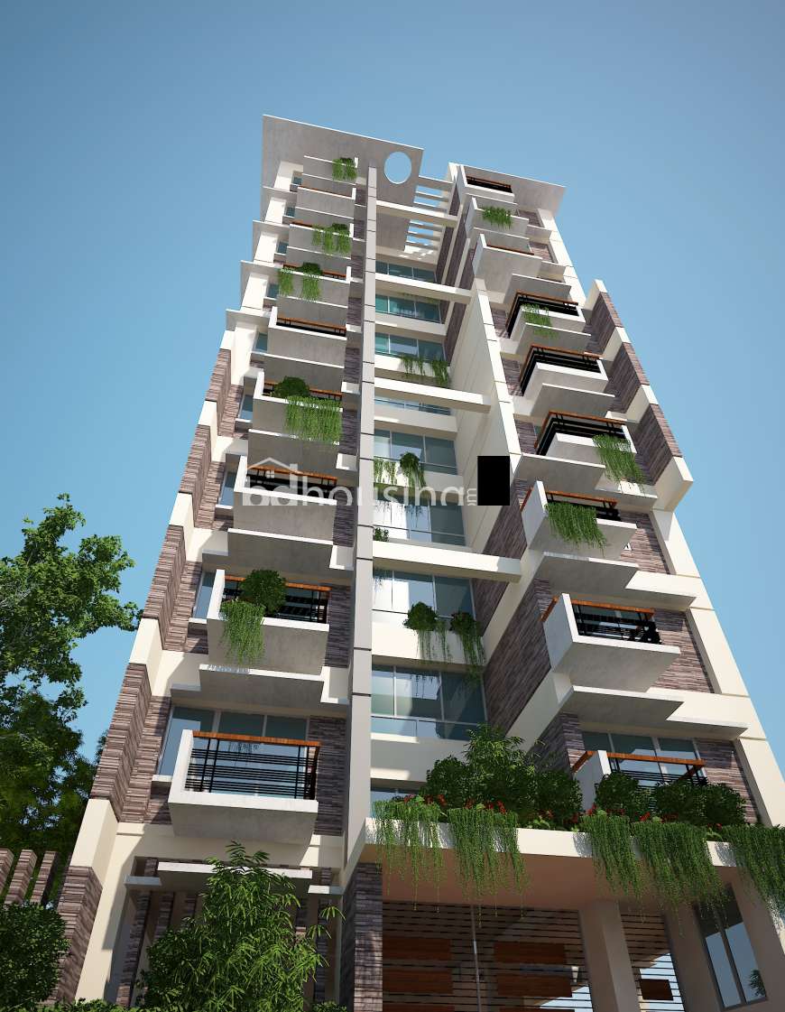 1975 sft south facing single unit Apt., Apartment/Flats at Bashundhara R/A