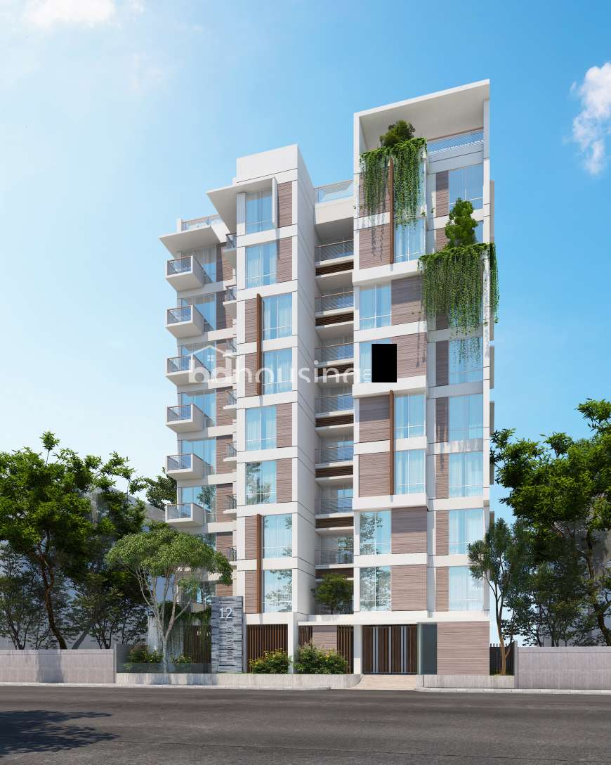 2235 sft single unit Apt with Gas connection., Apartment/Flats at Uttara