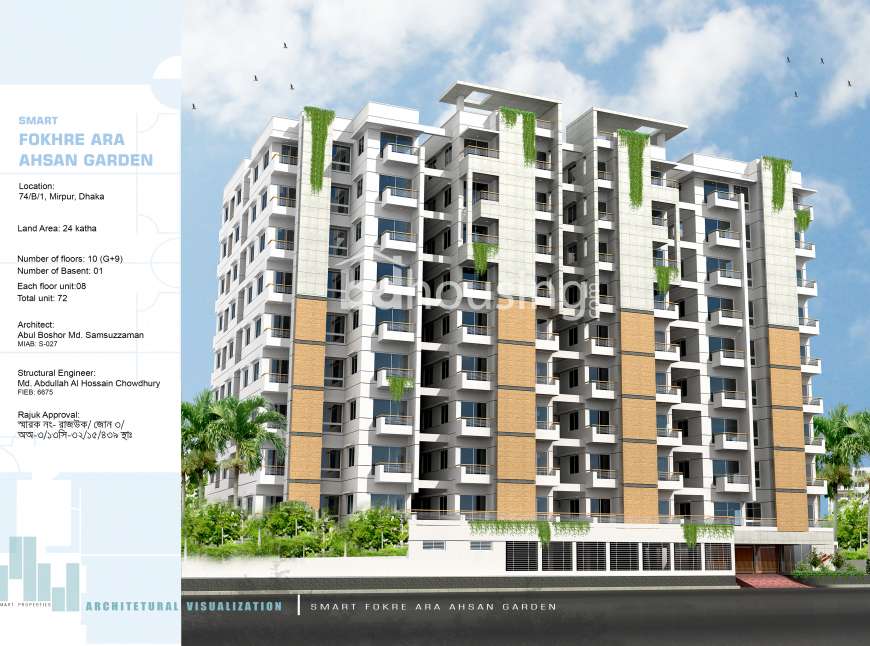  Smart Fokhrey-Ara Garden, Apartment/Flats at Kallyanpur