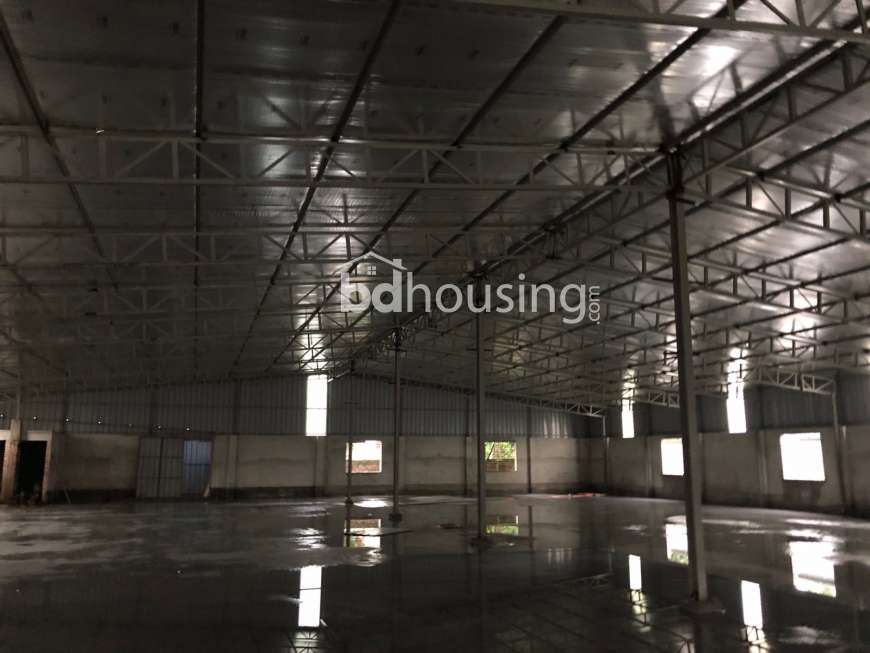 Rent for Garments or Knitting Factory or Warehouse or Other Factories., Industrial Space at Konabari