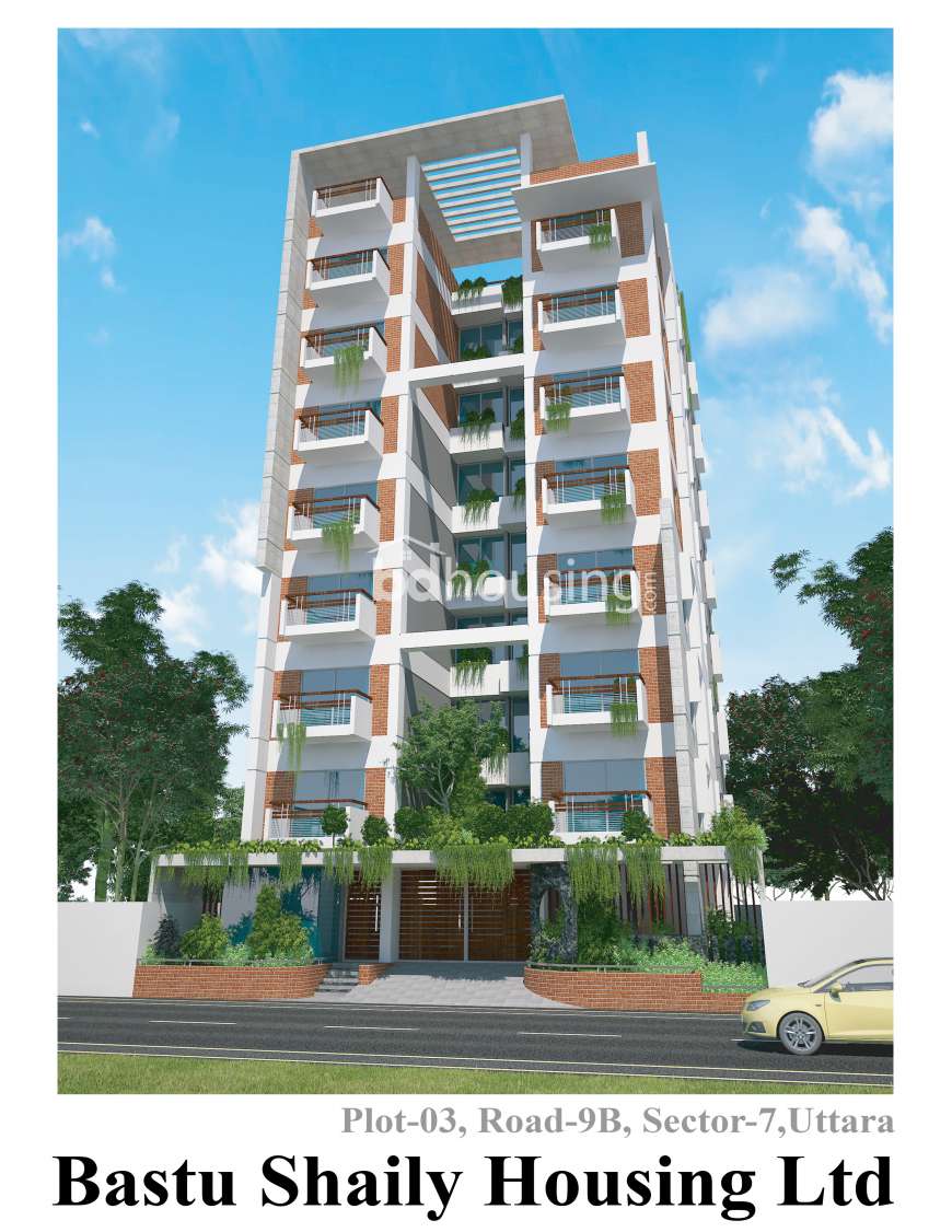 Bastu Shaily Monorom Villa, Apartment/Flats at Uttara