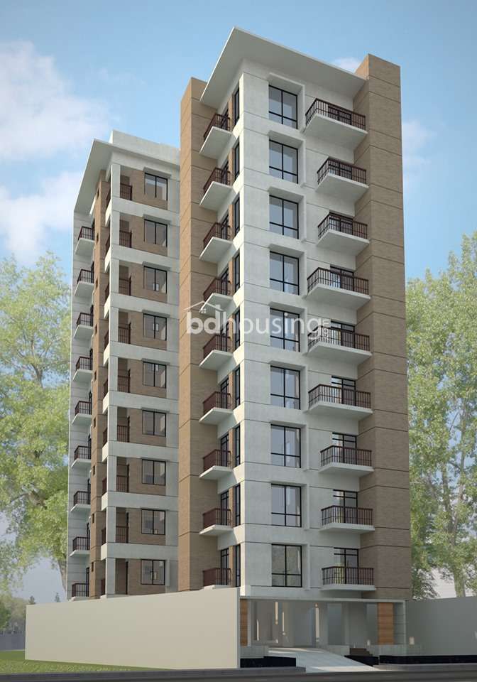 TM Lake castle, Apartment/Flats at Bashundhara R/A