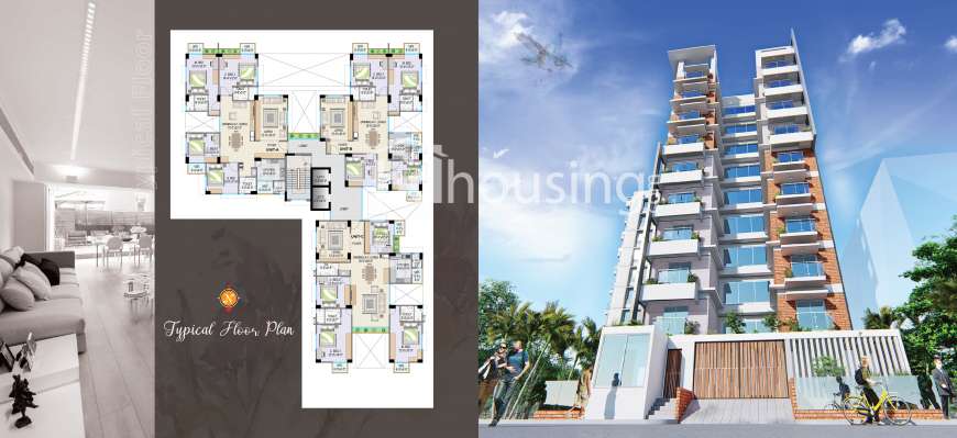 Viera, Apartment/Flats at Bashundhara R/A