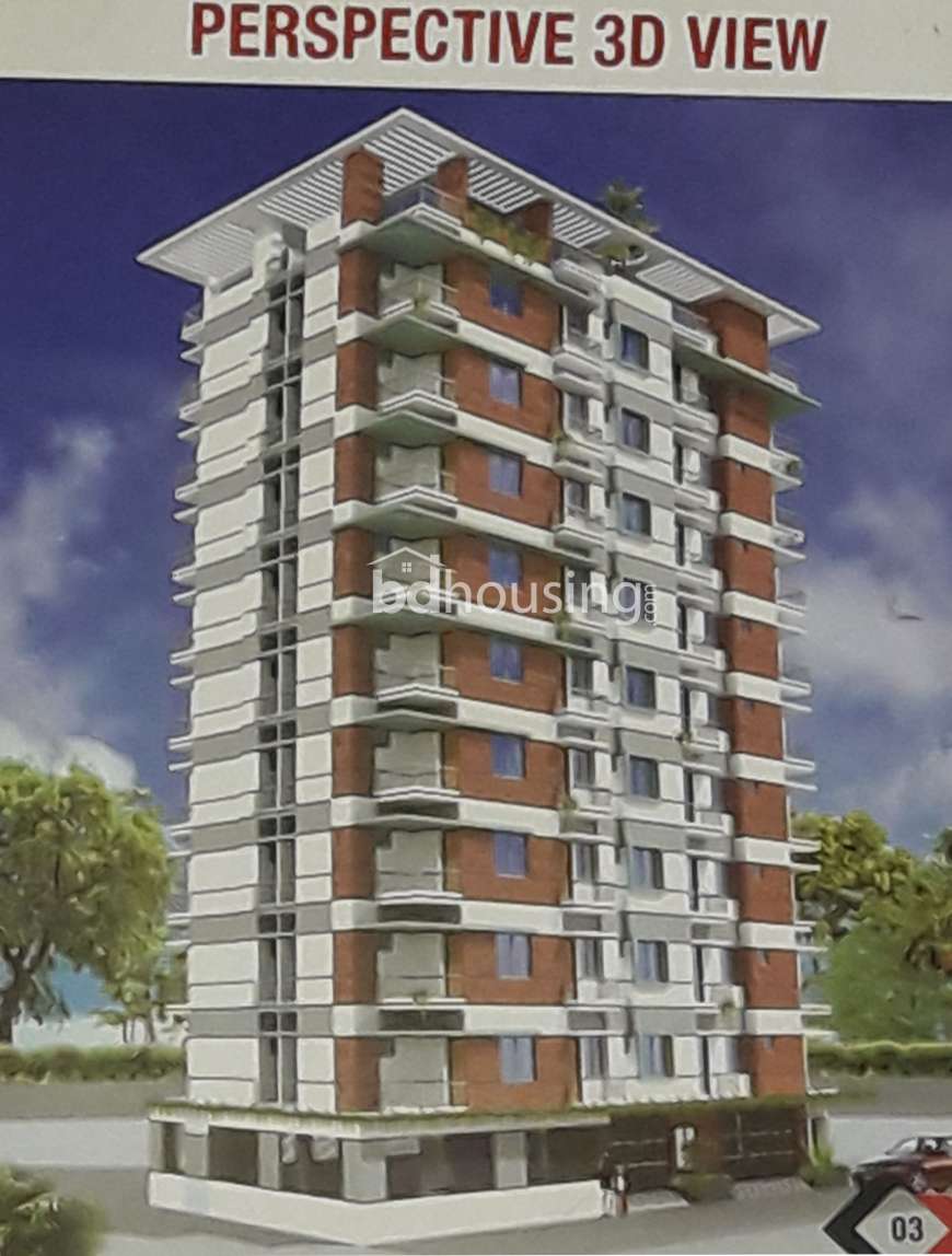 1050 sft Flat at Rampura, Apartment/Flats at Rampura