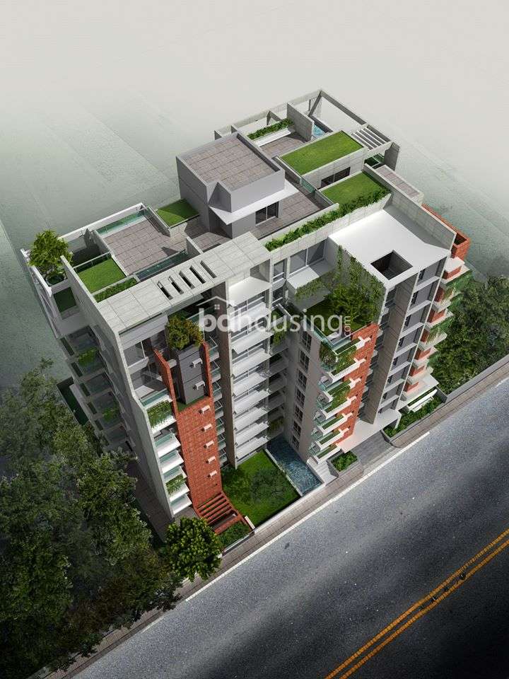 True PANTHOUS for Sale at Bosundhara , Apartment/Flats at Bashundhara R/A