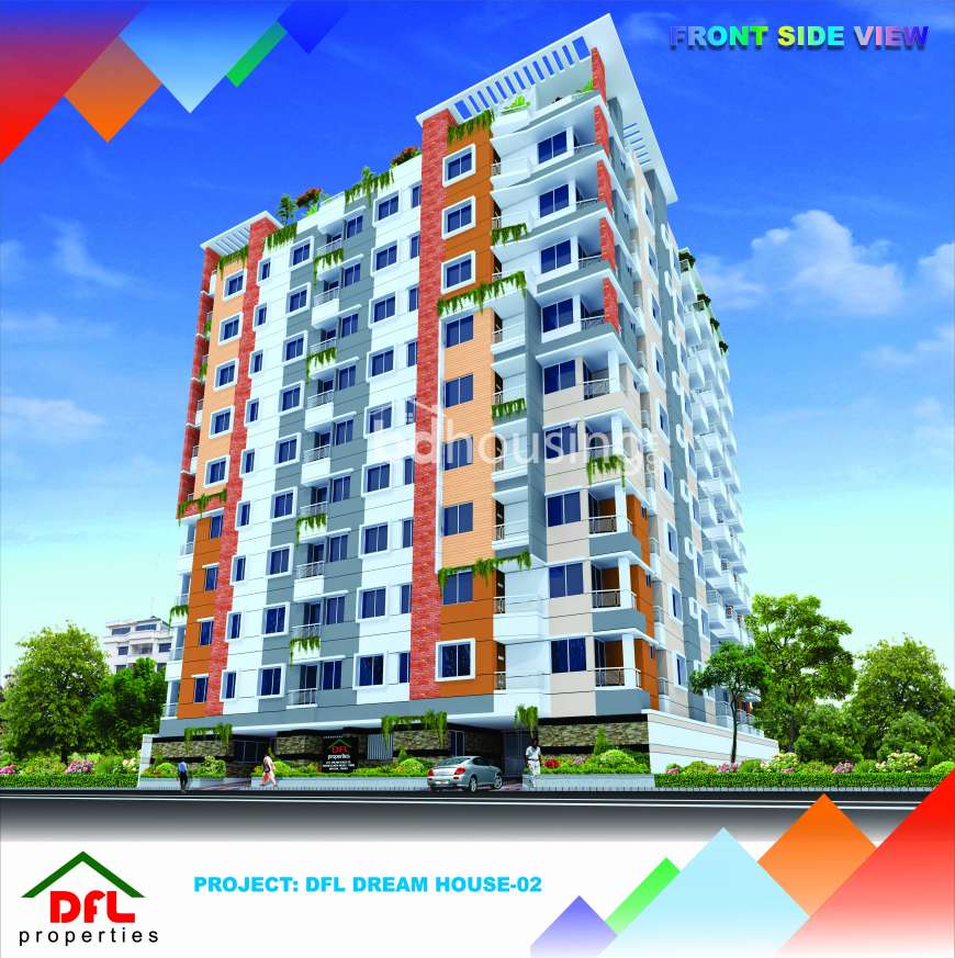 Dream House-2, Apartment/Flats at Matuail