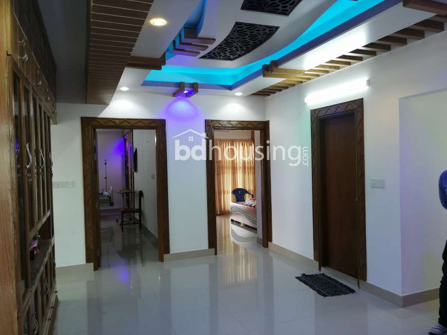 2160 Sft 4 bed Full interior flat at Bashundhara, Apartment/Flats at Bashundhara R/A