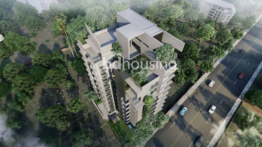 Anwar Landmark Whistling Woods, Apartment/Flats at Banani