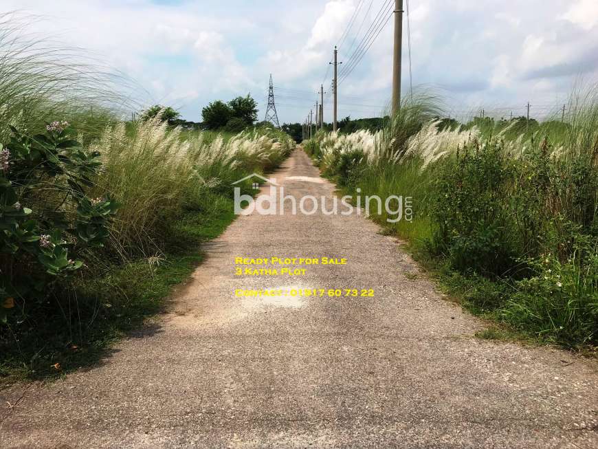 3 Katha Land Sale Uttara Third Phase Sector 17C, Residential Plot at Uttara