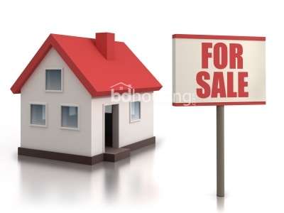 3.25 katha land with semi paka house for sale, Residential Plot at Shewrapara