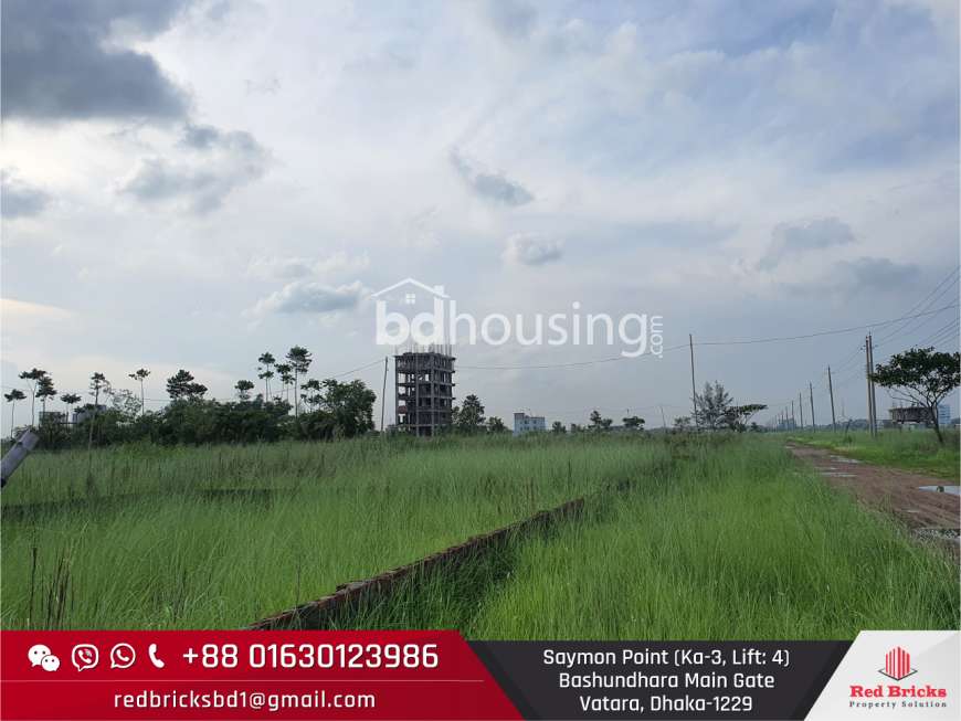 4 Katha Plot for sale at block # M, Bashundhara R/A, Residential Plot at Bashundhara R/A