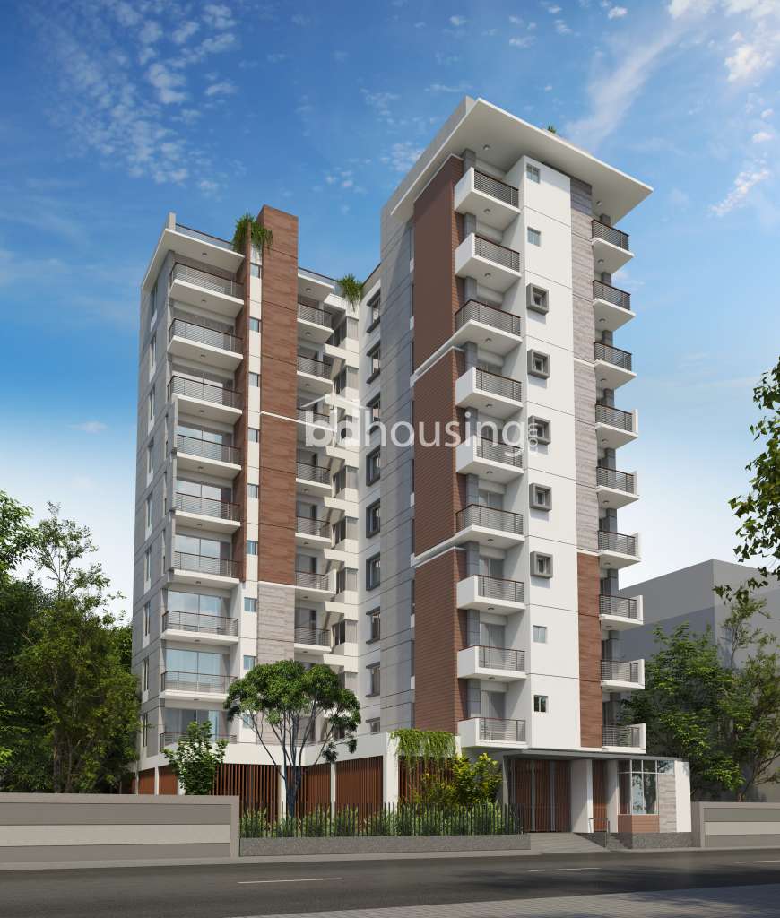 2150 sft Apartment with Lawn & GYM @ I Block , Apartment/Flats at Bashundhara R/A