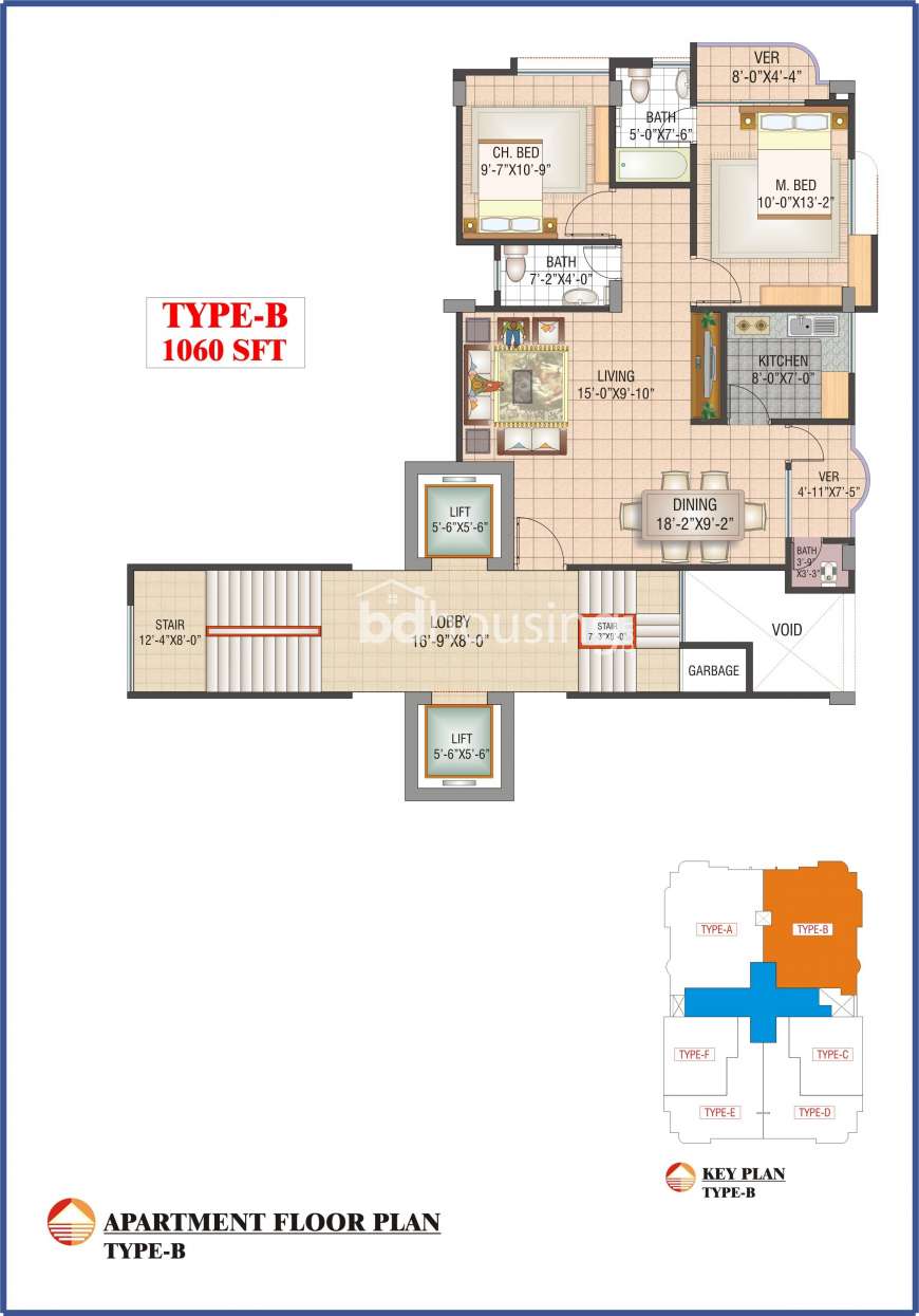 Hillside Apartments Ltd., Apartment/Flats at Bimanbondor