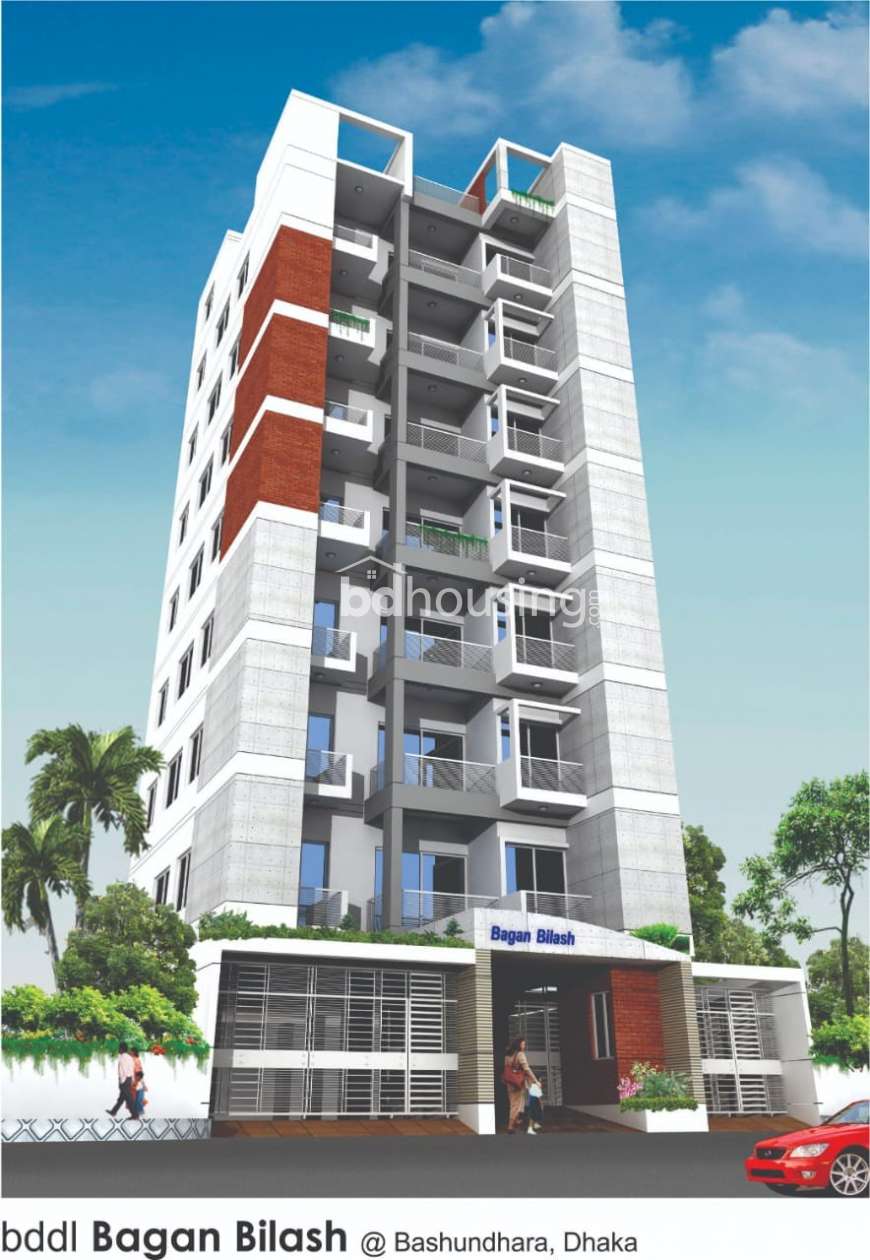 BAGAN BILASH, Apartment/Flats at Bashundhara R/A