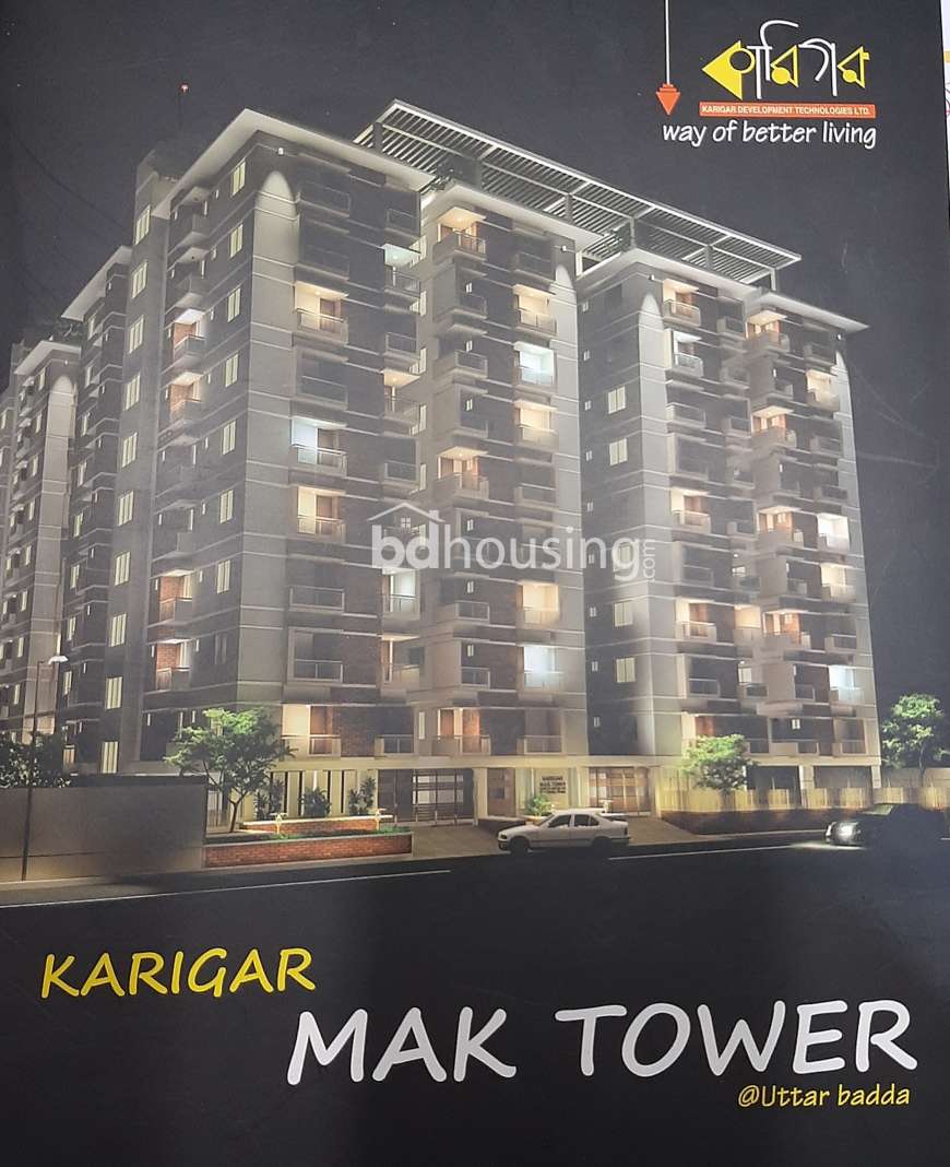 Karigar Mak Towar, Apartment/Flats at Badda