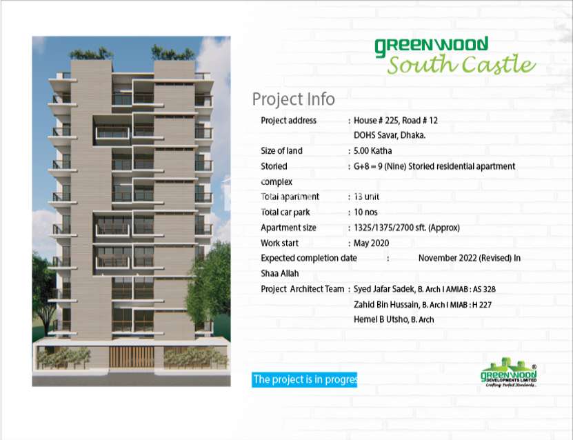 Greenwood South Castle, Apartment/Flats at Savar