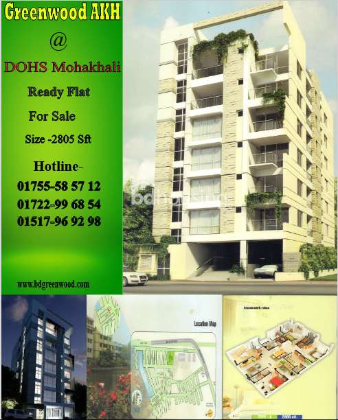 Greenwood AKH, Apartment/Flats at Mohakhali DOHS