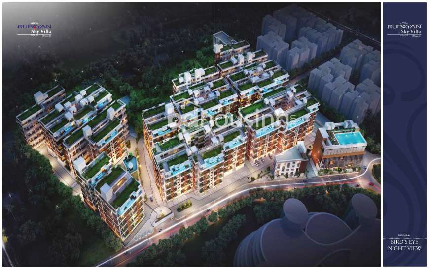 Rupayan Penthouse of Sky Villa, Apartment/Flats at Uttara