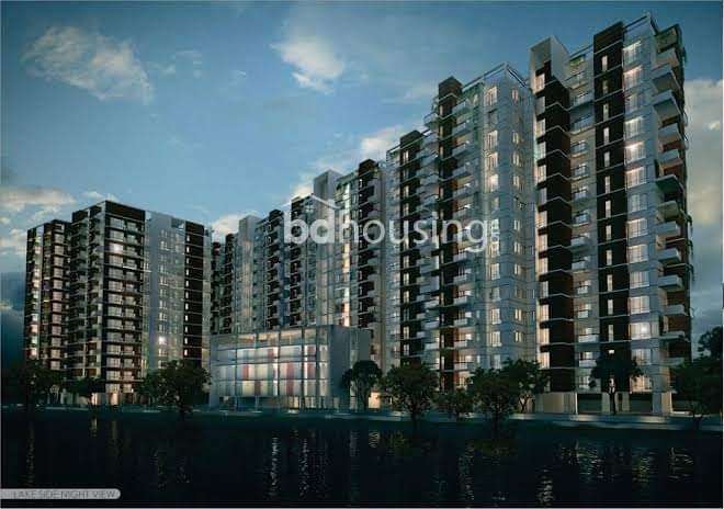 Rupayan Lake Castle, Apartment/Flats at Bashundhara R/A