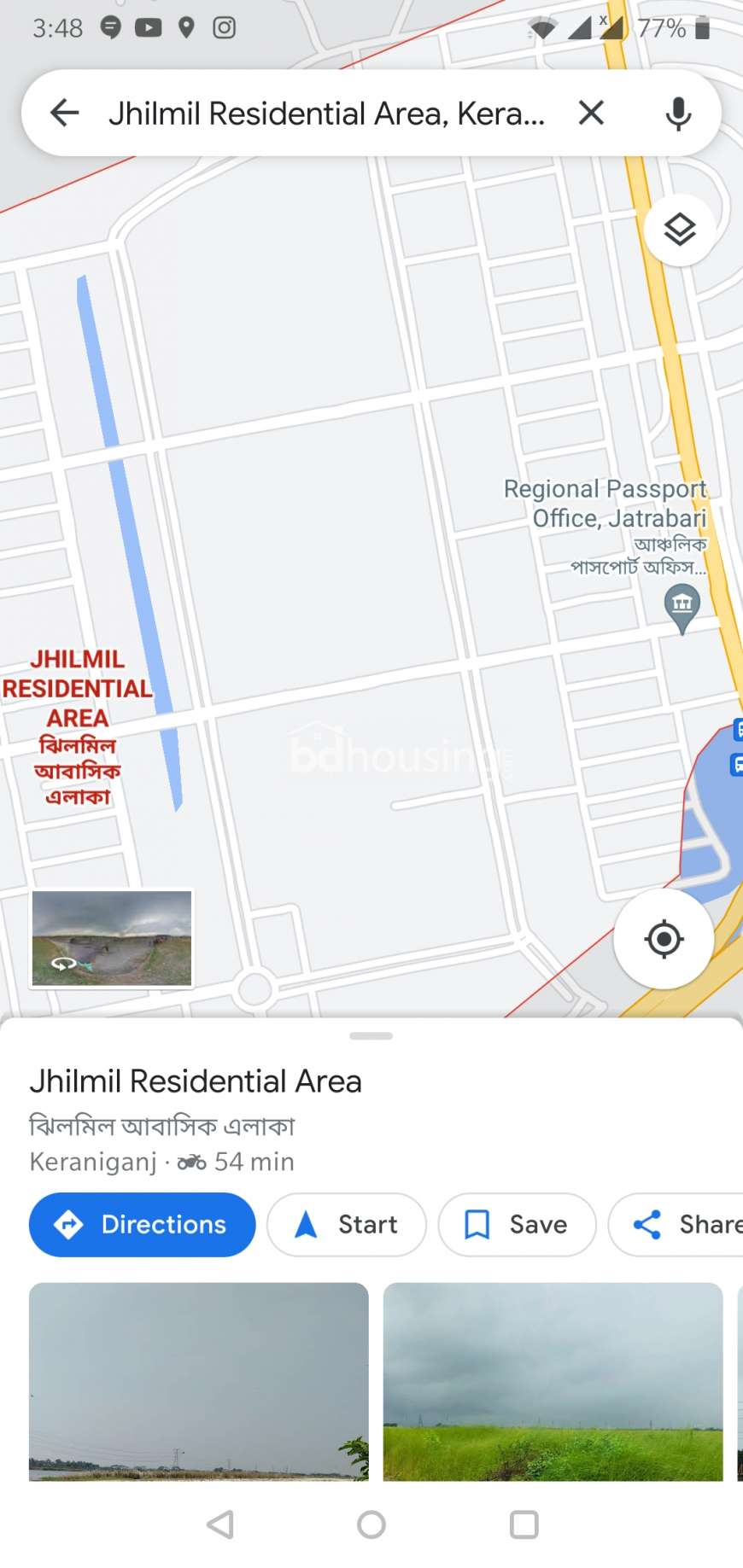 RAJUK Jilmil Residential Area, Residential Plot at Keraniganj