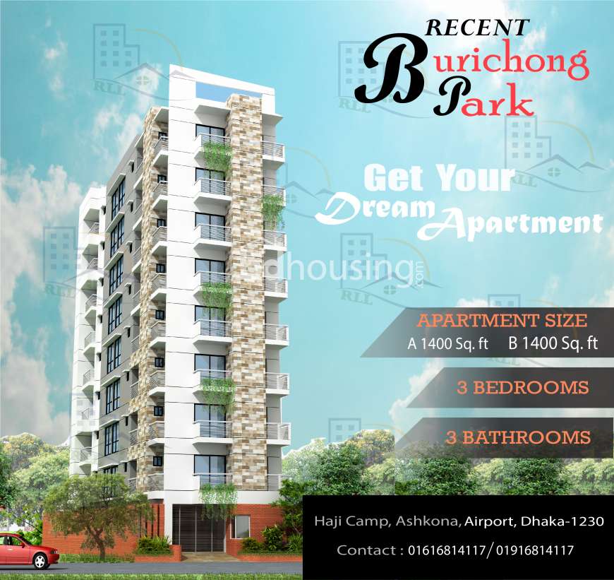 Recent Burichong Park, Apartment/Flats at Uttara