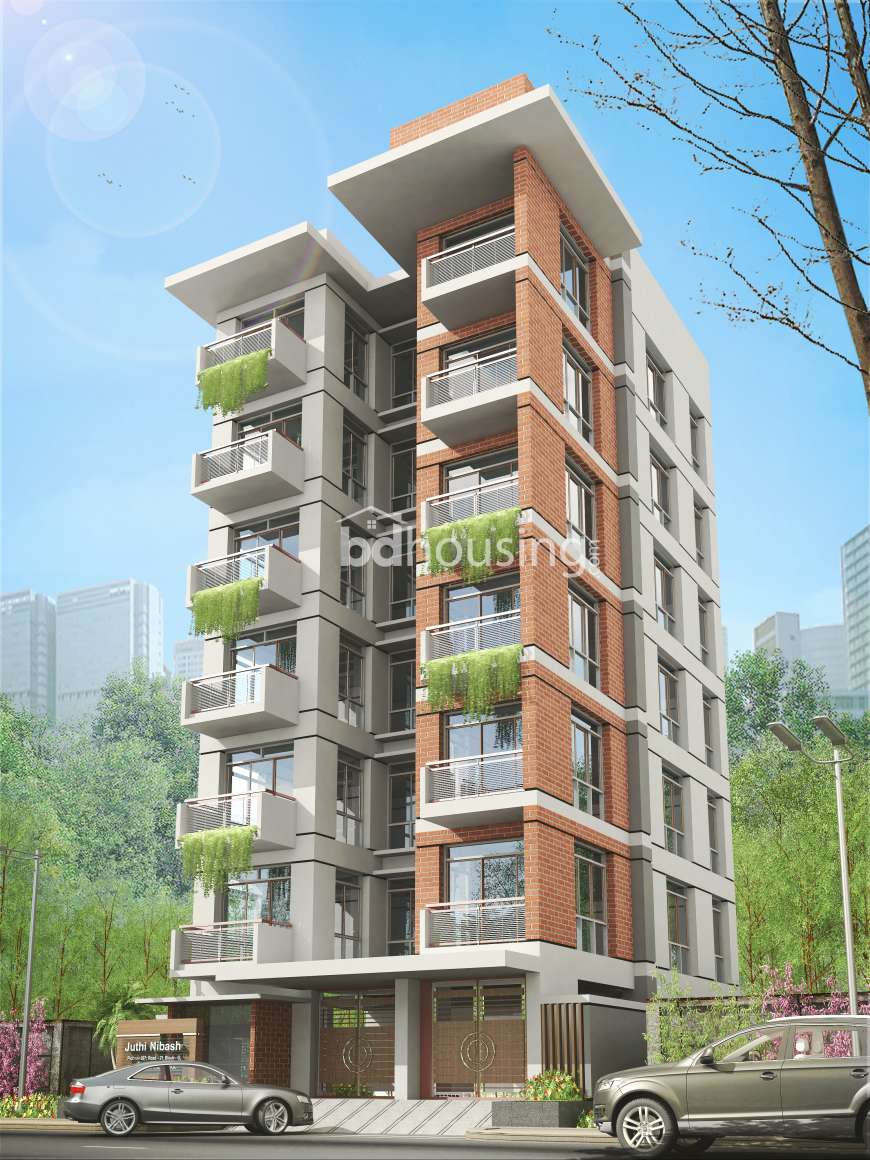 Juthi Nibash, Apartment/Flats at Bashundhara R/A
