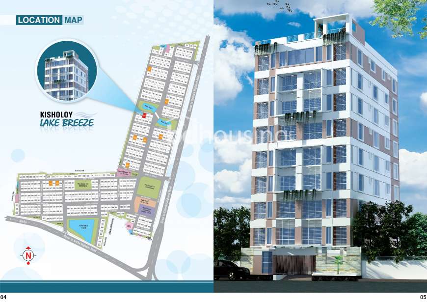 Kisholoy Lake Breeze, Apartment/Flats at Savar